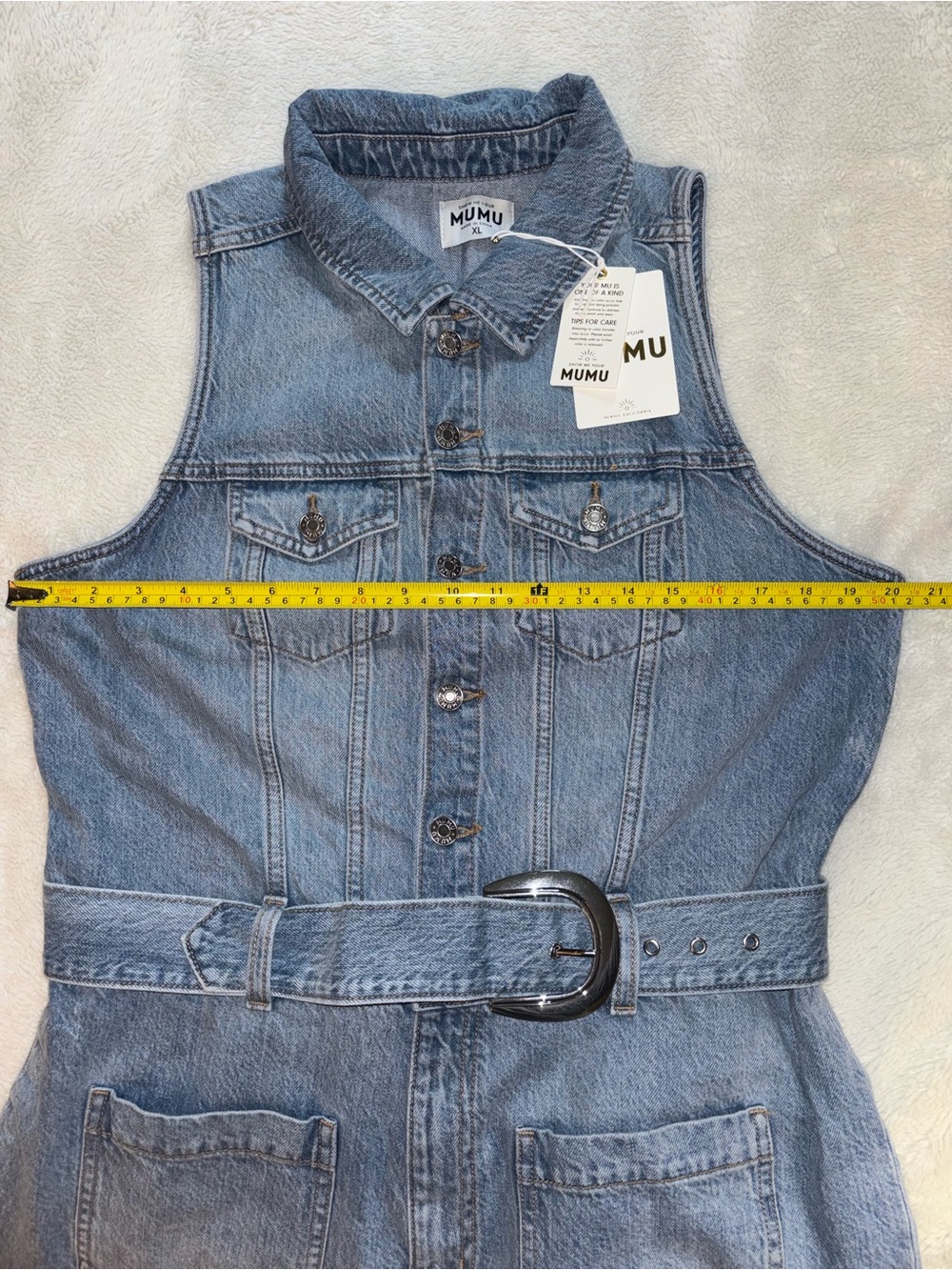 Show Me Your Mumu Denim Rancho Mirage Romper - Picture 5 of 8